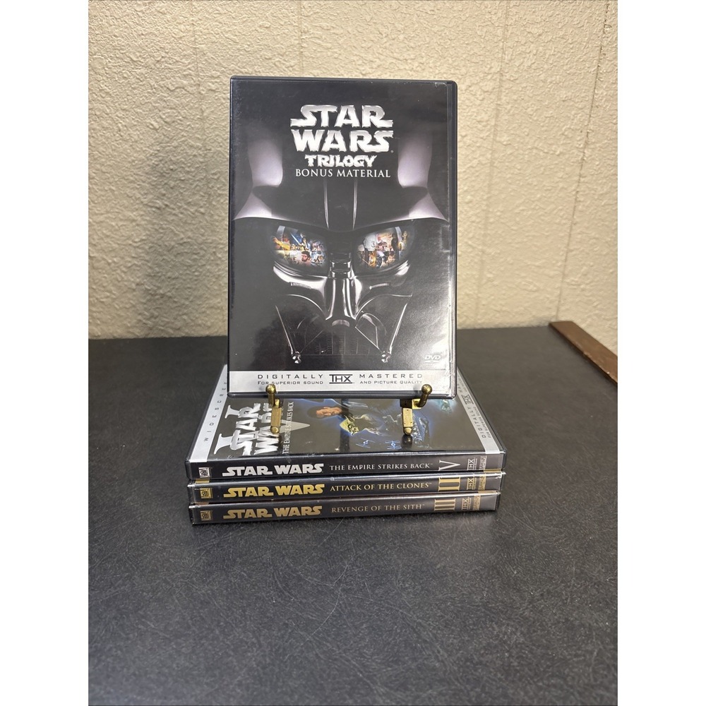 Lot of 4 Star Wars DVDs